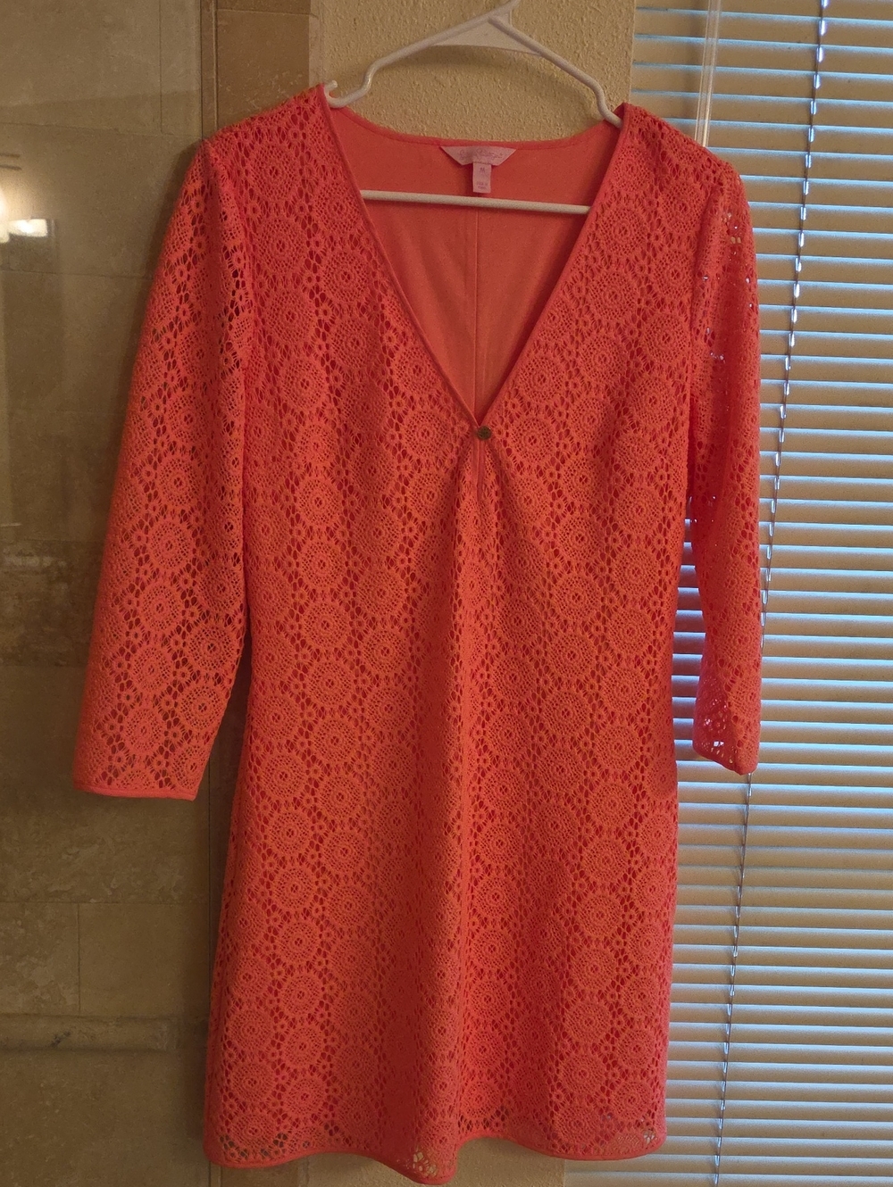 Lilly Pulitzer Coral Midi Skirt
